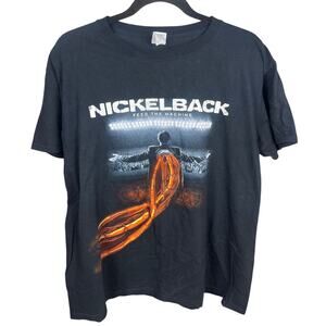 Nickelback Feed the Machine Tour 2017 Tee — Men’s Large
